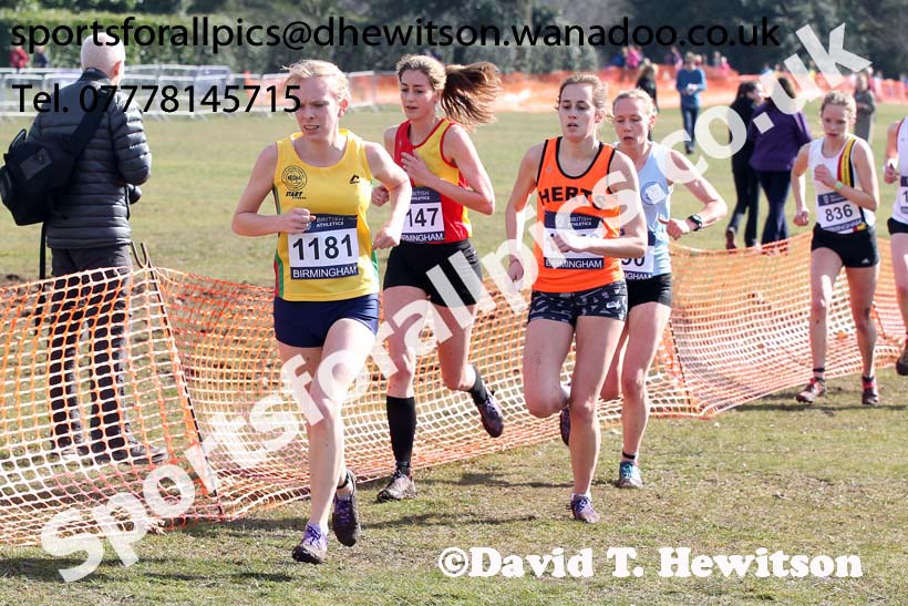 Senior Womens Inter Counties Championships,  Cofton Park, Birmingham. Photo: David T. Hewitson/Sports for All Pics